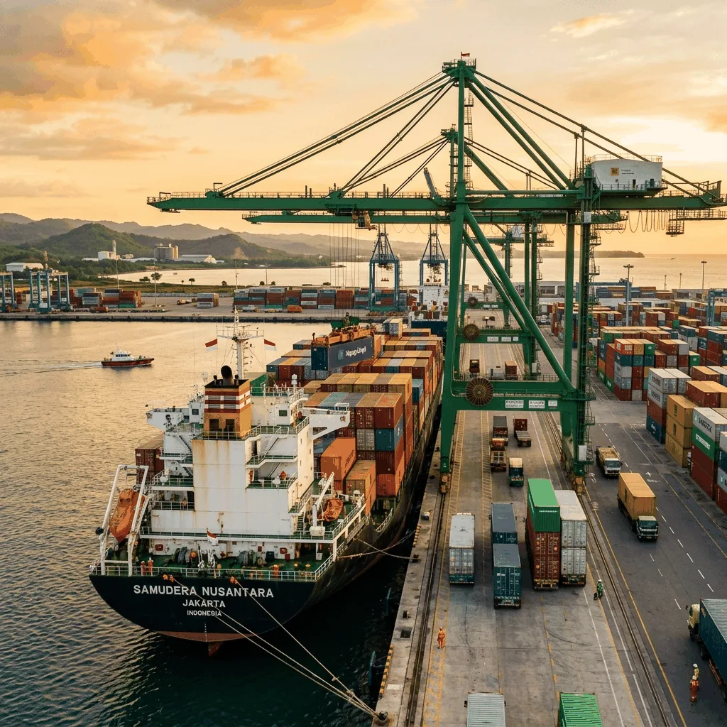 International Shipping Container Loading